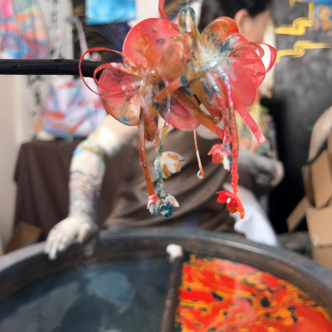 339发簪手作凤凰涅槃