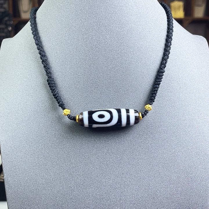 玛瑙/玉髓颈饰合金