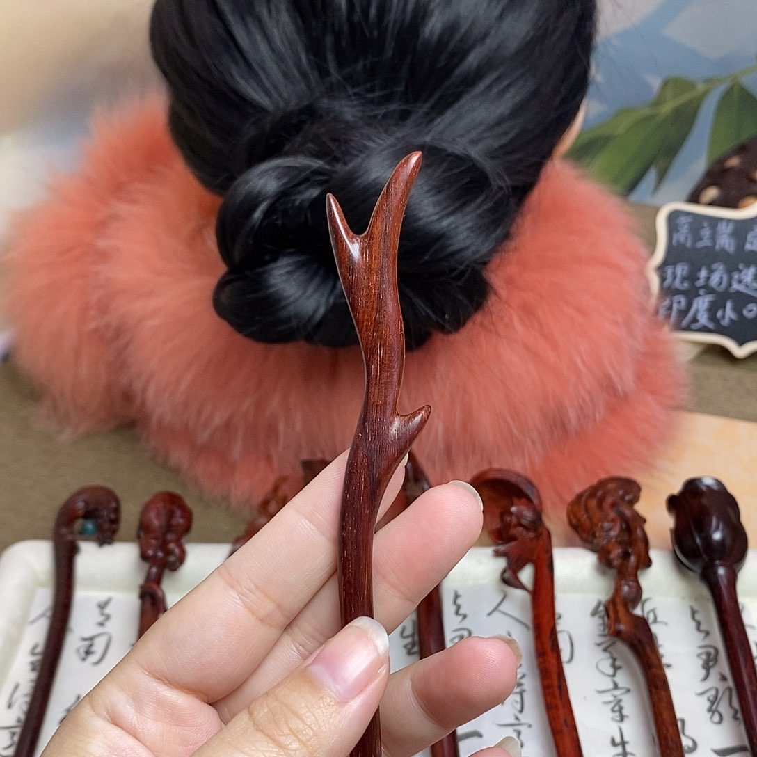 非金属木质素簪2
