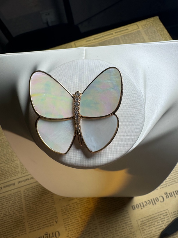 胸针 爱语饰界 轻奢收藏梵蝴蝶胸针A502