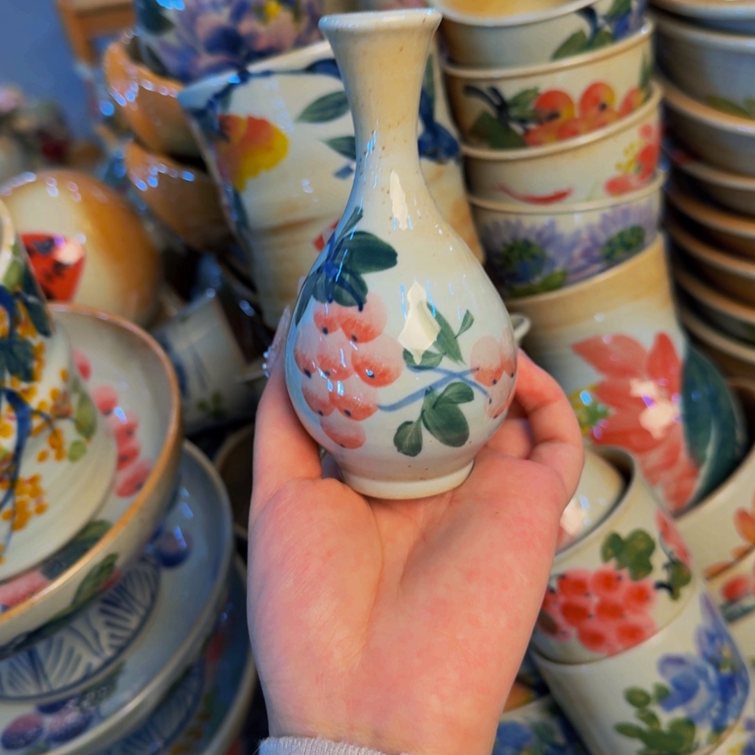 瓷片景德镇陶瓷手工手绘