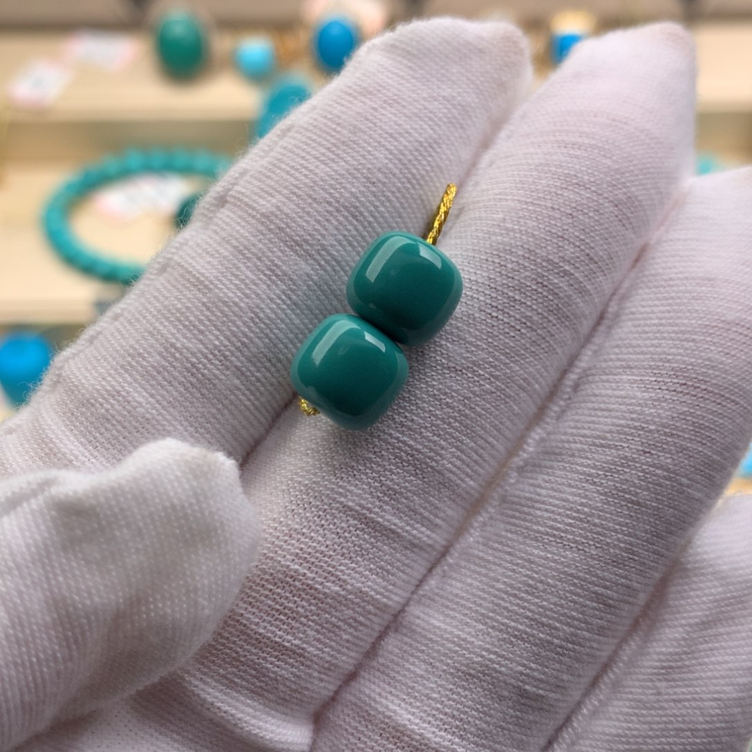 未镶嵌绿松石珠宝奇石H**F