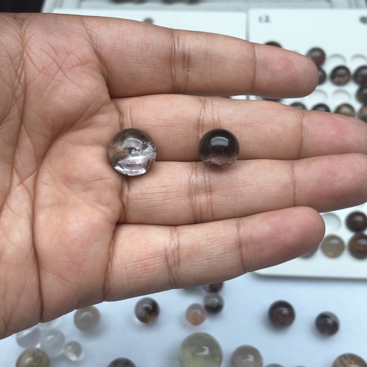 水晶单珠未镶嵌青****心单珠