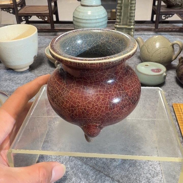 摆件旧藏老窑，亏本冲量