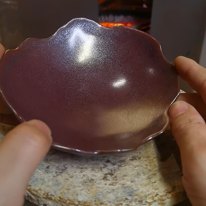 盘手工高温原矿窑变