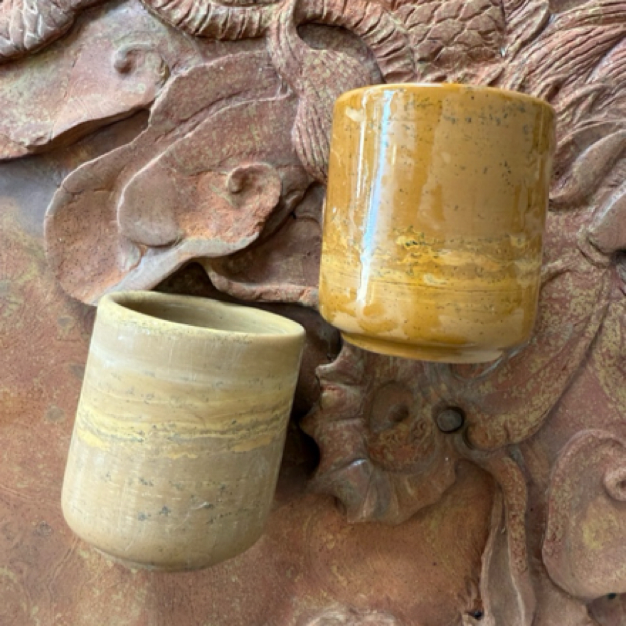 泗水砭石原石直筒杯主人杯