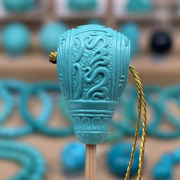 未镶嵌绿松石珠宝奇石