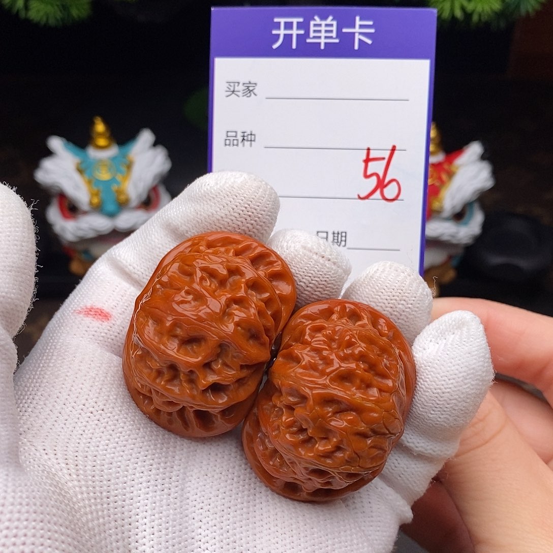 吊坠文玩核桃56号40宫灯