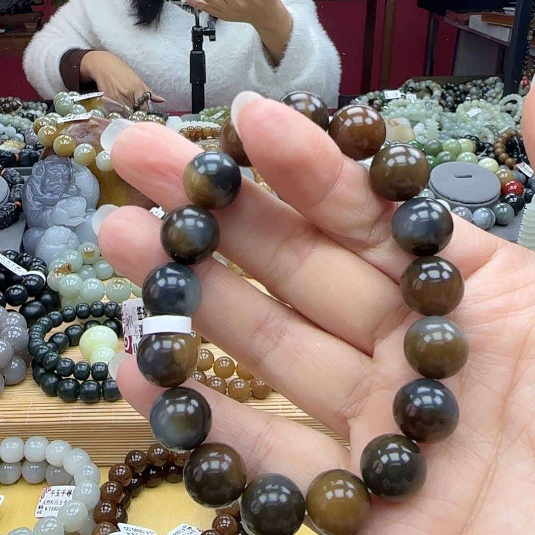 和田玉手链未镶嵌