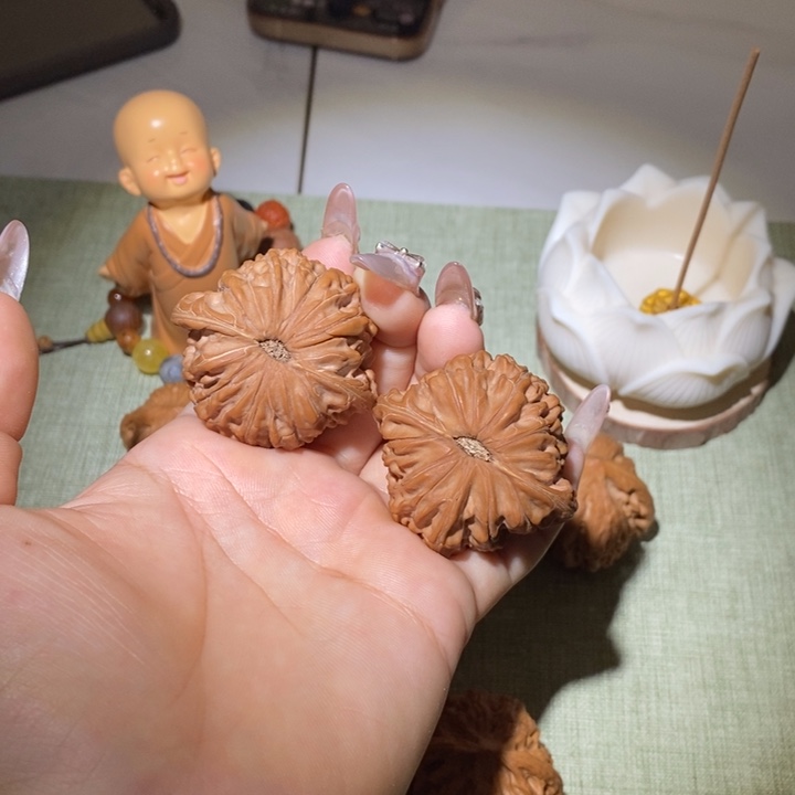 文玩核桃吊坠抬*42.5全品磨盘
