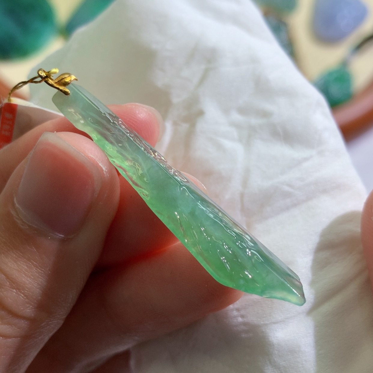 【闪购商品】翡翠吊坠(不含链)未镶嵌 5518