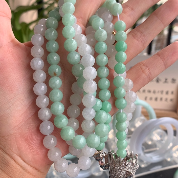 ****痕未镶嵌手链翡翠珠链