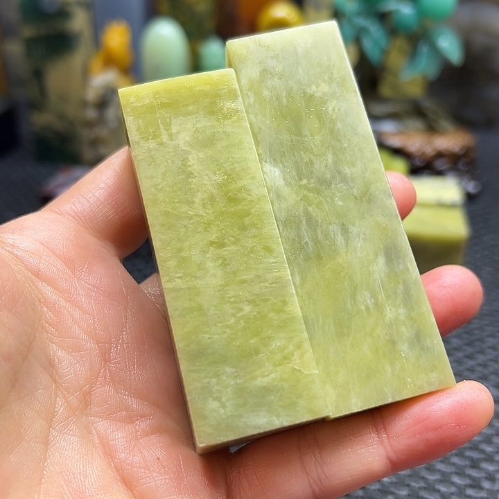 明***性青田石印章石印章石