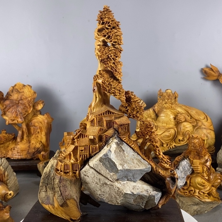 柏木（崖柏）山里人家