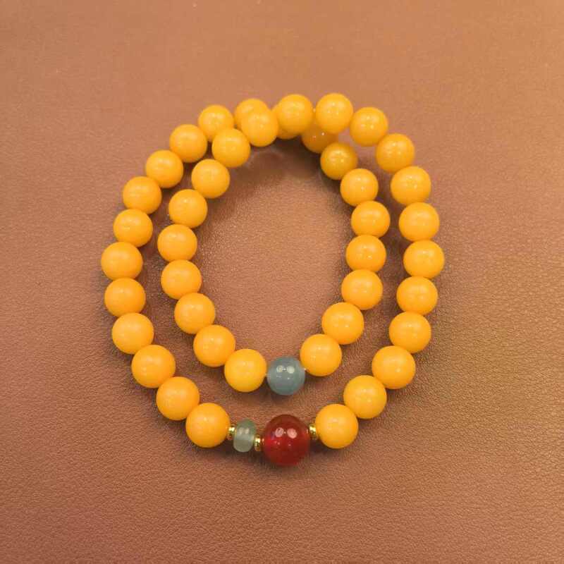 JG0001-DIY黄色菩提0.8