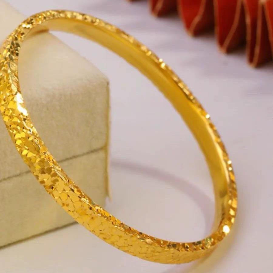 合金手镯 合金手镯高定版本碎碎冰手镯（宽三面闪）9041