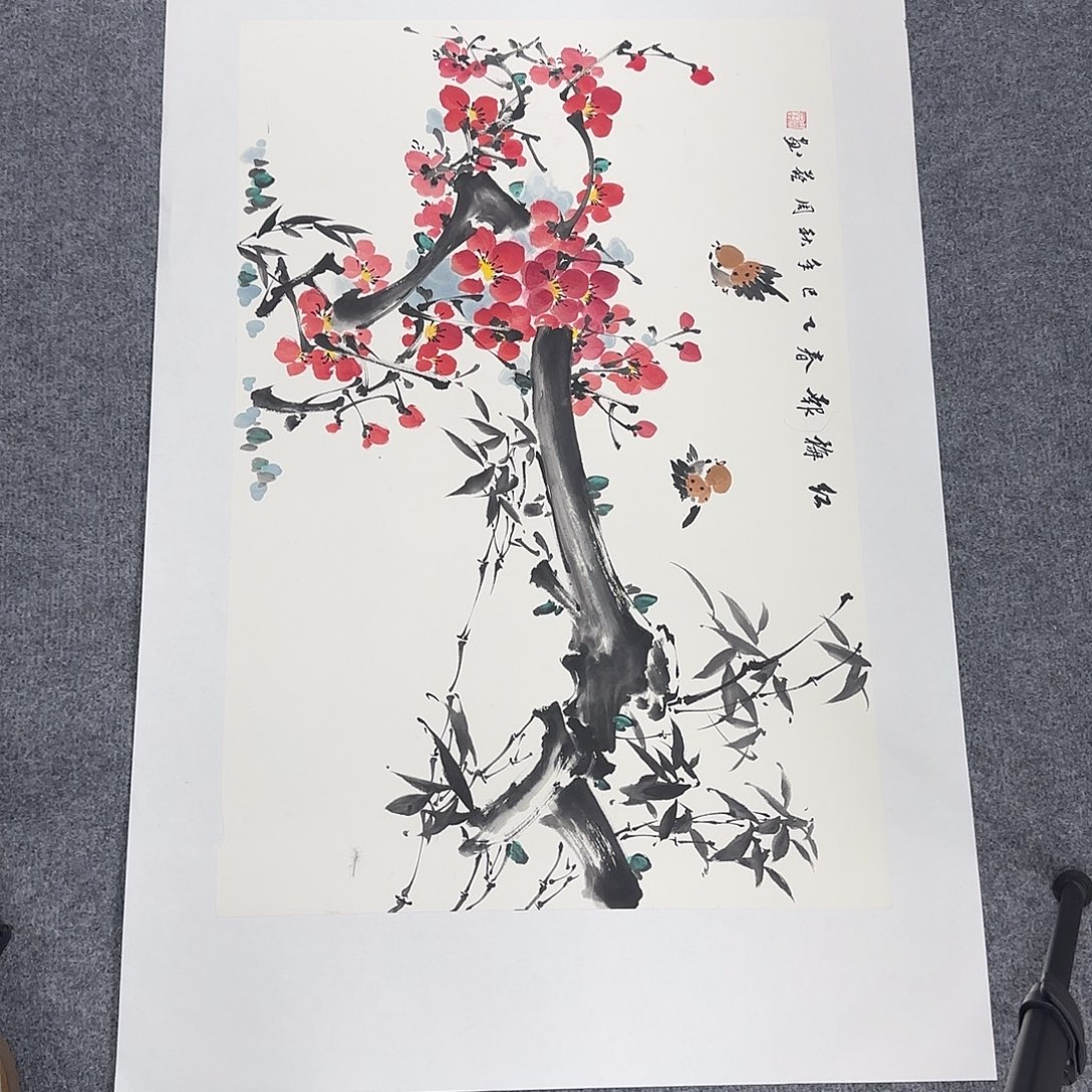 国画68*45纯手绘周艺