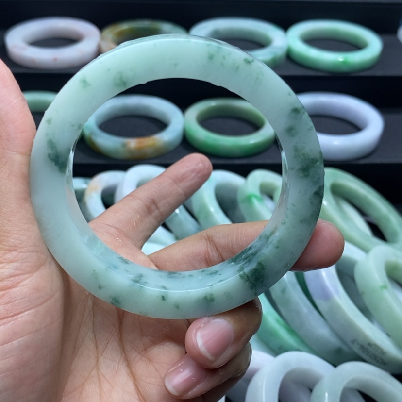 【闪购商品】定制翡翠58正未镶嵌成*