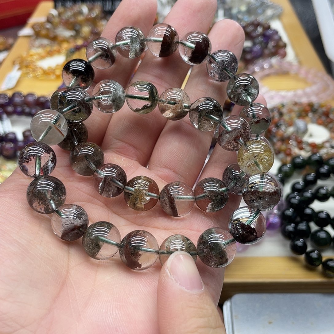 未镶嵌水晶手链多样性发货发一条