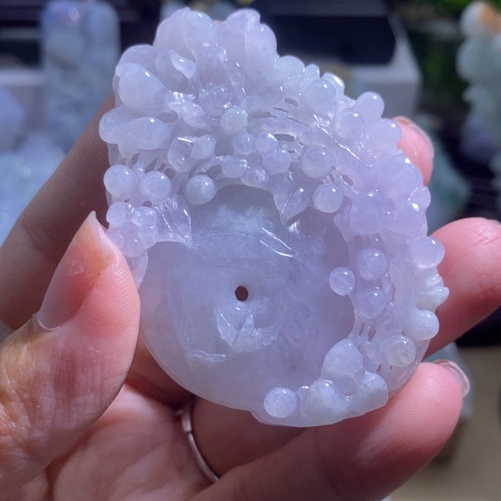 【闪购商品】翡翠挂件未镶嵌扣子