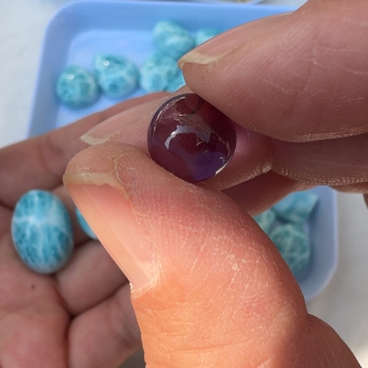 紫晶颈饰未镶嵌吊坠