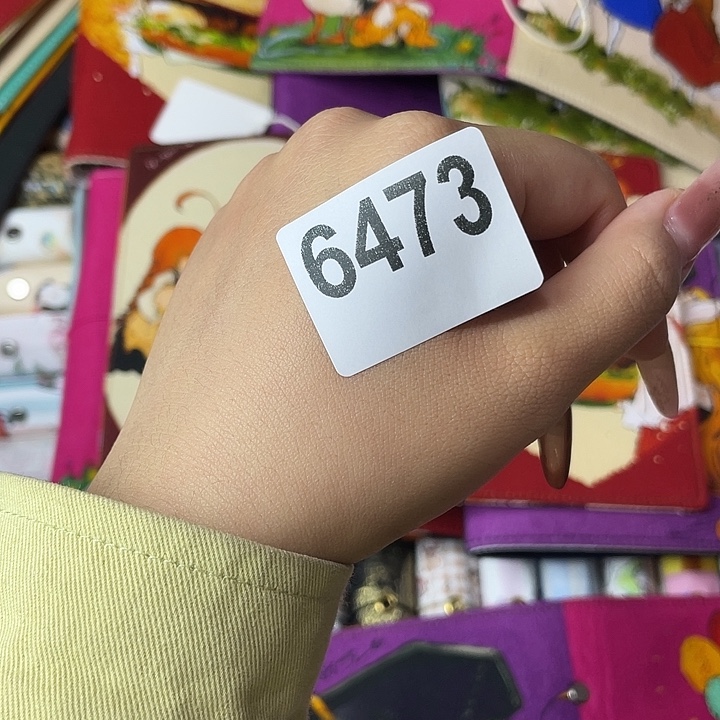 织绣一个A5活页透明pvc打气眼6473