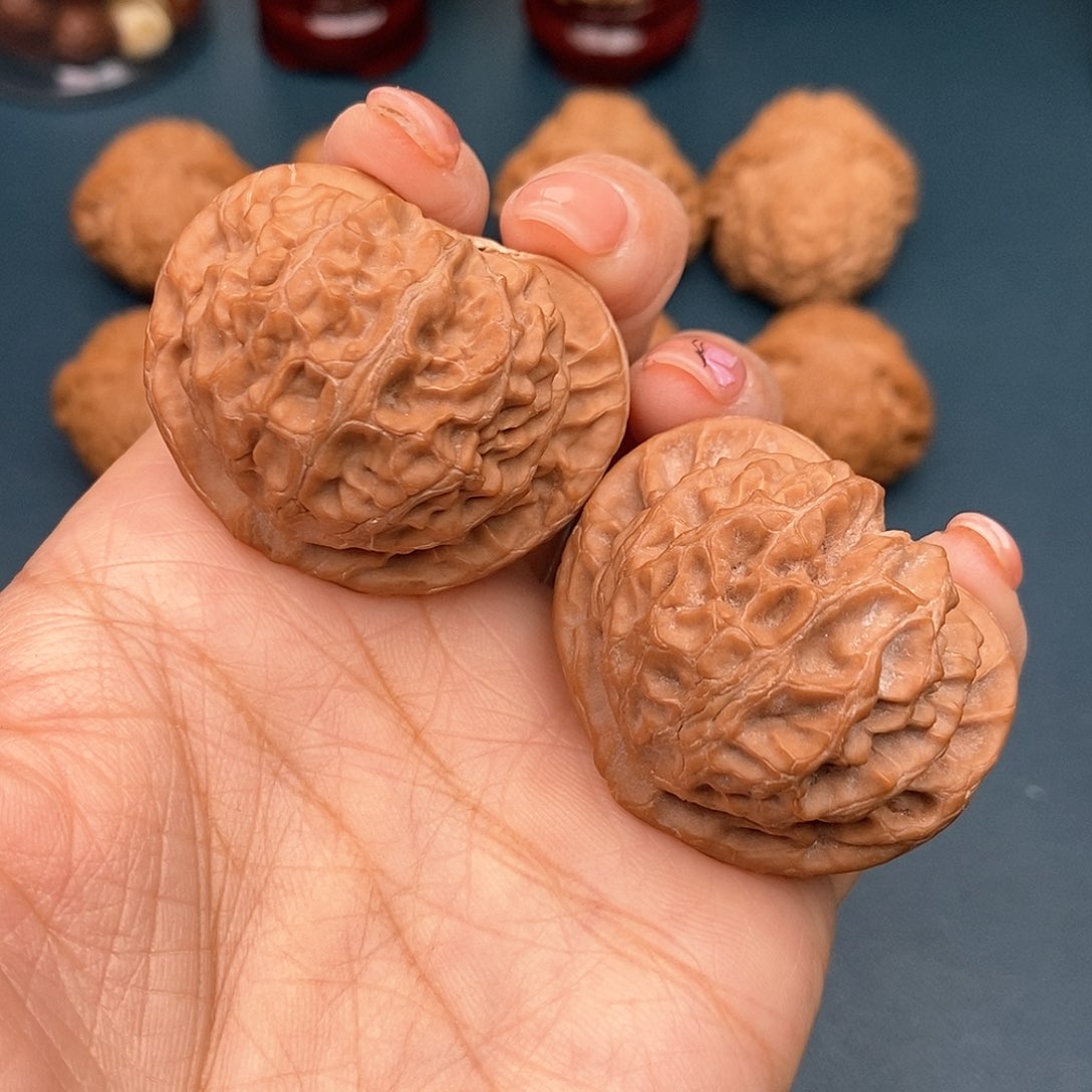 文玩核桃把件宫灯42.5