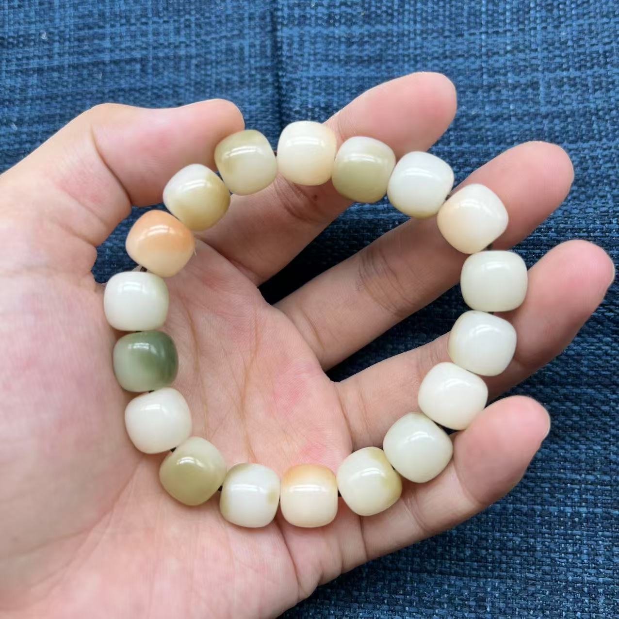 荔枝菩提老型珠单圈精美手串卡10*11无礼盒A216