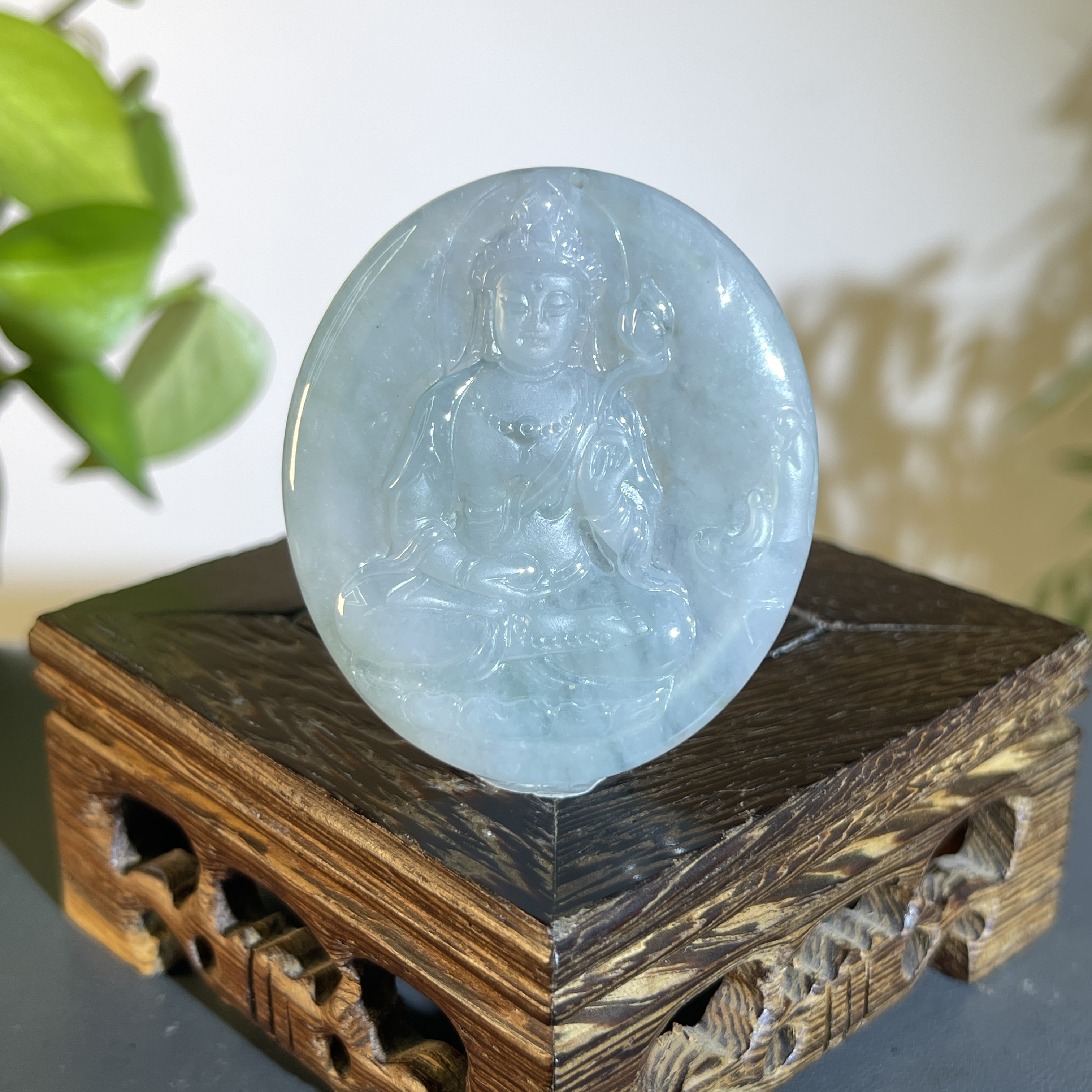 JCW25-71 天然翡翠缅甸A货 大势至