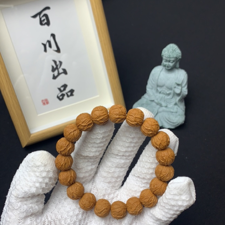 13尺寸毒液全品无瑕毕业级无泡药猴头手串精品