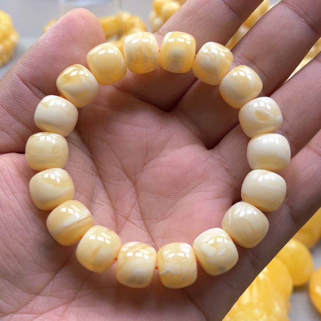 琥珀手链未镶嵌圣**业手串