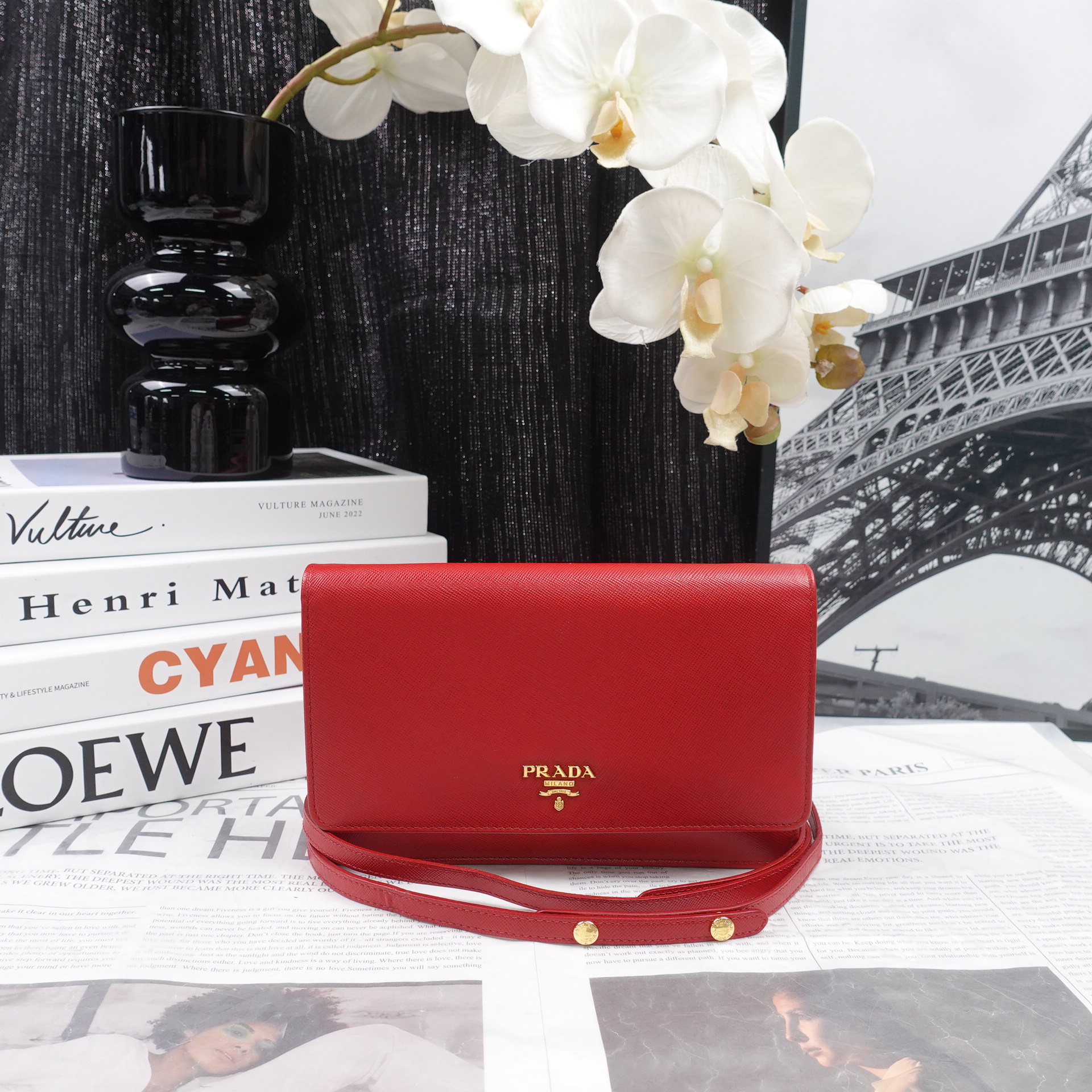 95新 Prada/普拉达 单肩包/T10323966