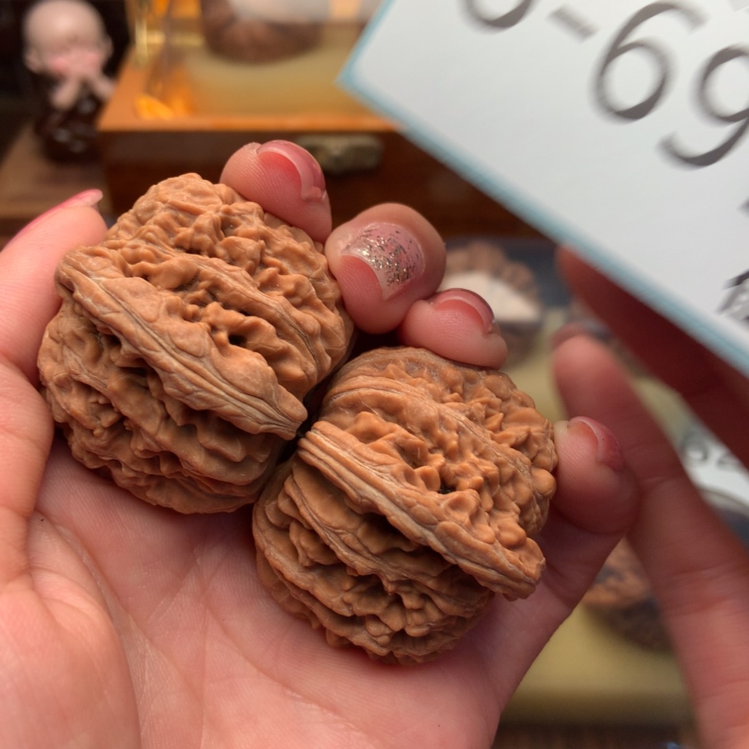 文玩核桃把件42四座楼 