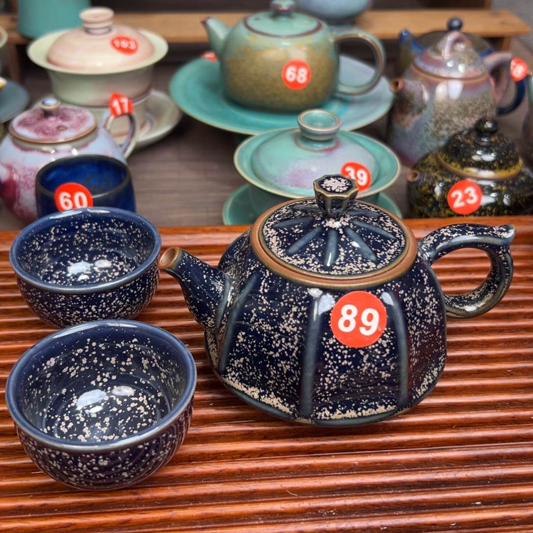 手工制作手拉坯工艺茶具