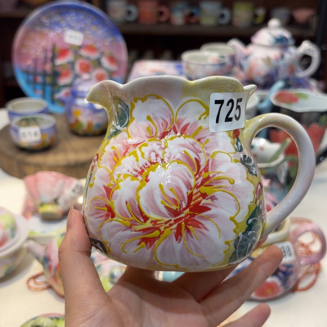 景德镇手绘高温釉下彩陶瓷茶具