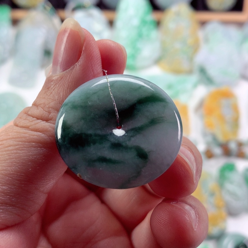 【闪购商品】翡翠吊坠(不含链)未镶嵌