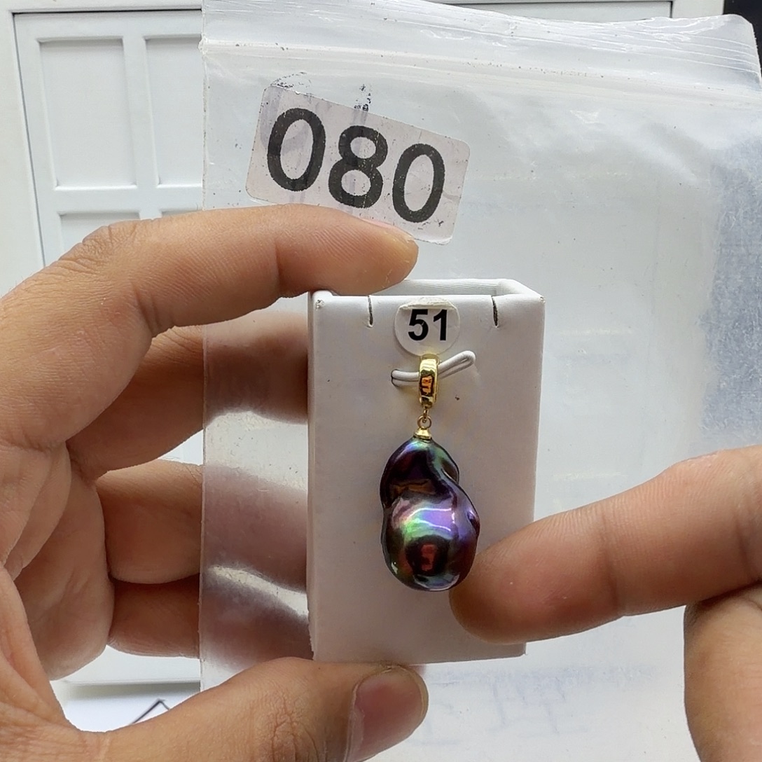 颈饰合金淡水珍珠