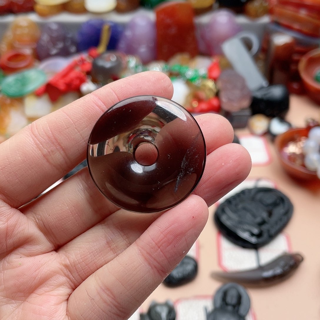 玛瑙/玉髓颈饰合金武****呀