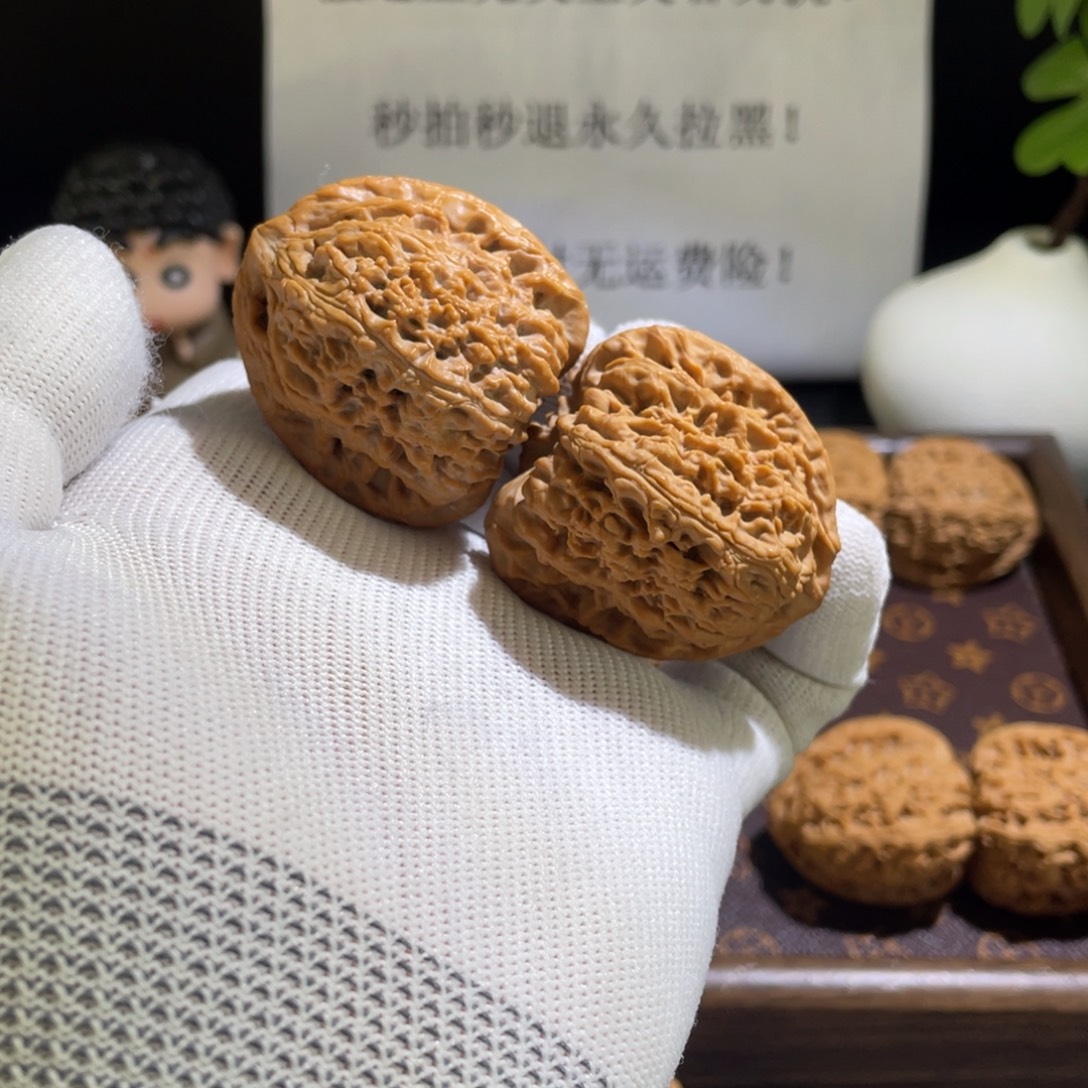 文玩核桃吊坠41大肚三角