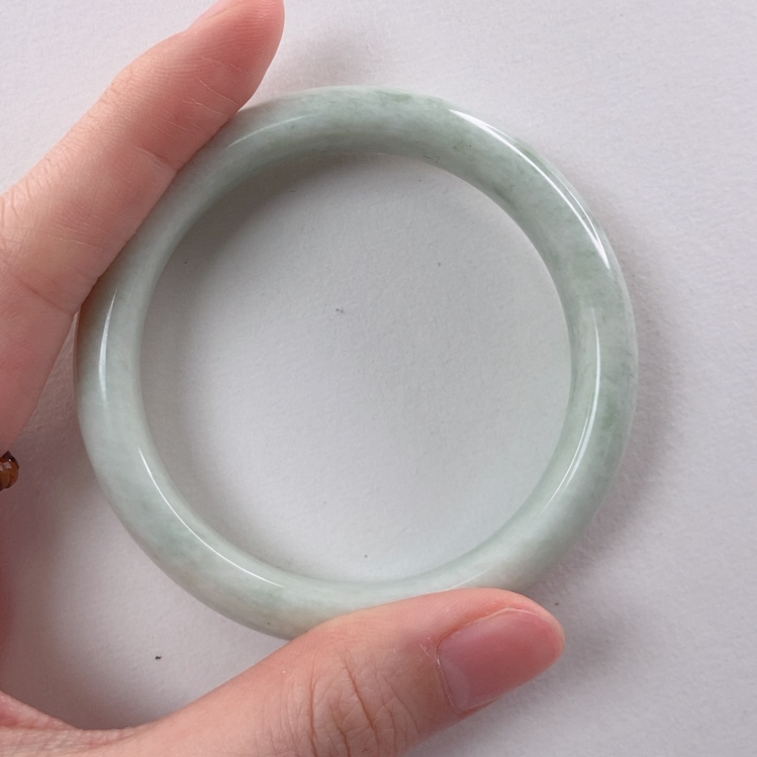 蓝田玉（蛇纹石化大理石玉）手镯未镶嵌
