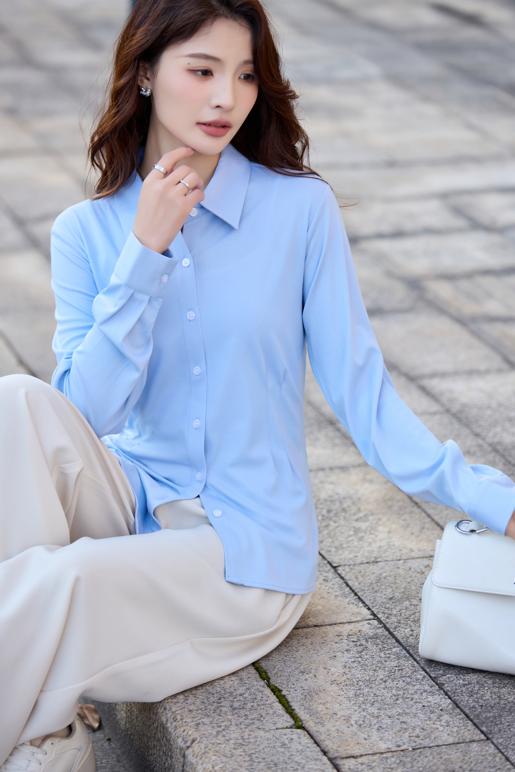 【工厂精品】女士打底衫22-56-1