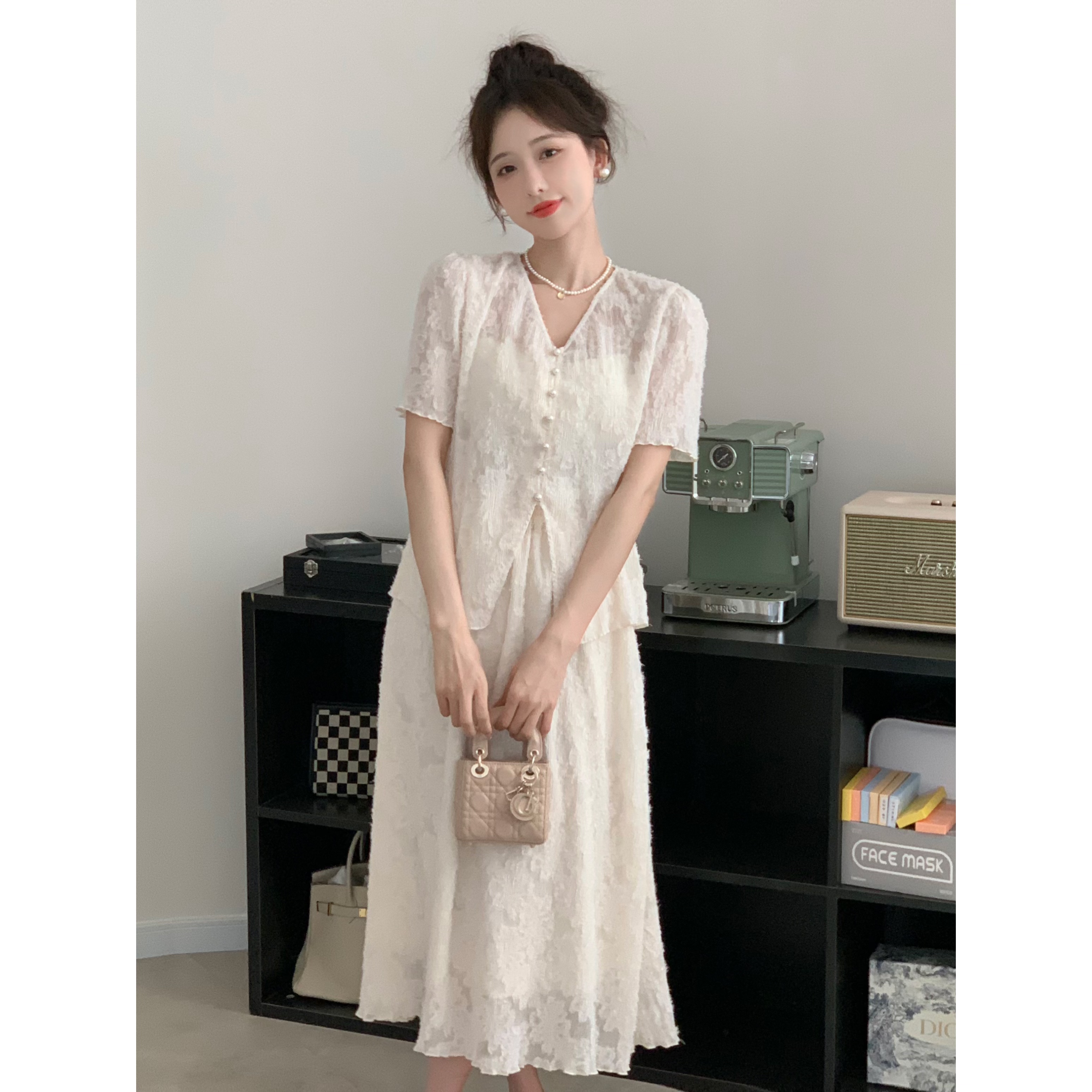 SE【慵懒时光】透气通勤设计感显瘦上衣 S2023041506