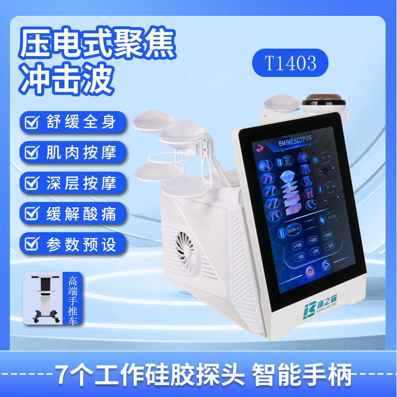 康之霸ESKZB双手柄冲击波机器聚焦压电式家用缓解痛点按摩理疗机