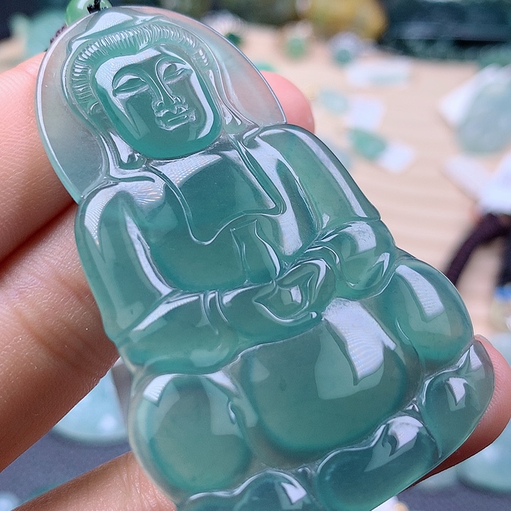 【闪购商品】翡翠颈饰未镶嵌米*翡翠吊坠