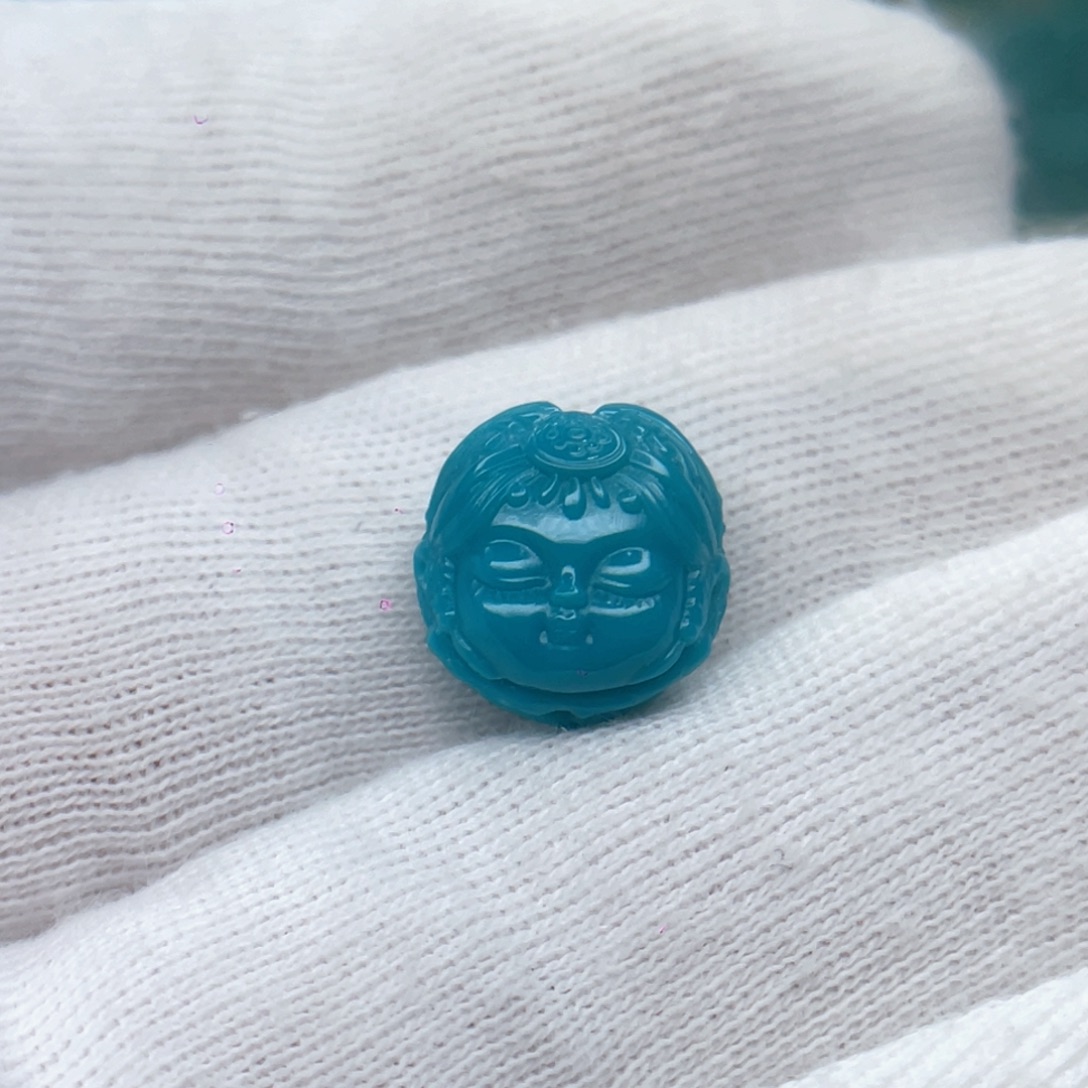 绿松石未镶嵌颈饰卡11.7-12-8