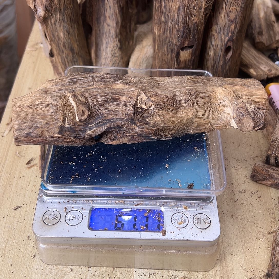 香料绿奇楠虫漏61克乌身