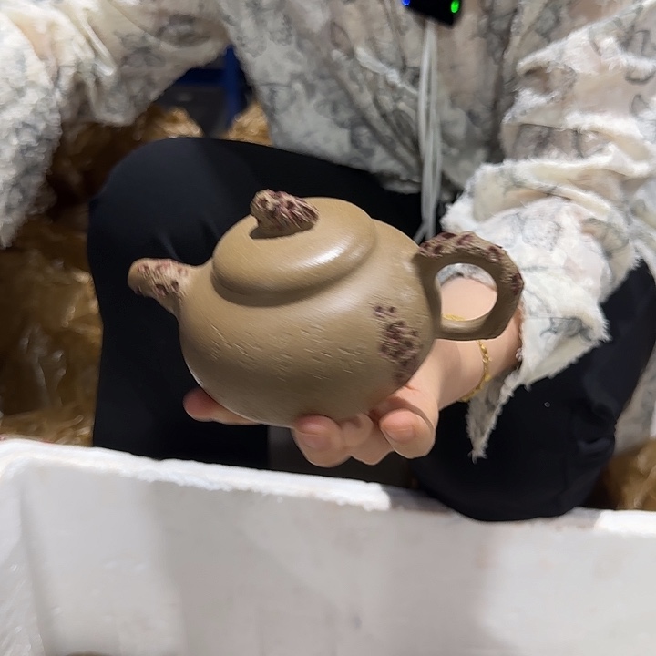 宜兴紫砂团团紫砂精选紫砂壶