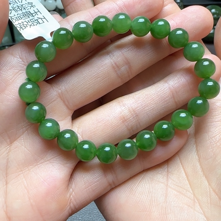 和田玉手串未镶嵌