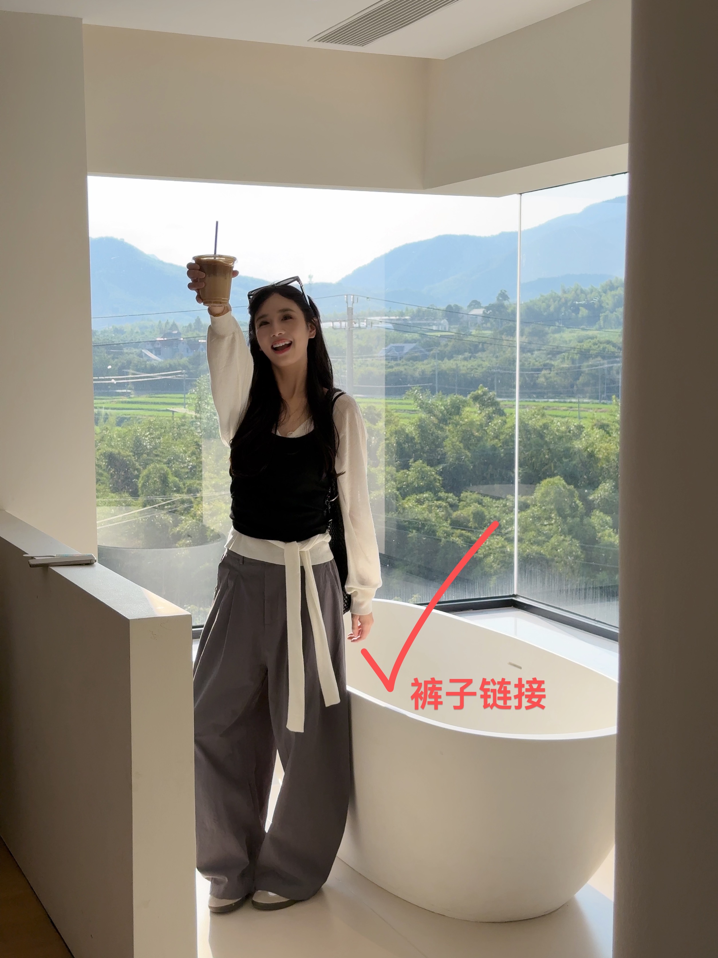 Made in Korea——【特调色调】2025韩档口秋新品宽松褶皱裤