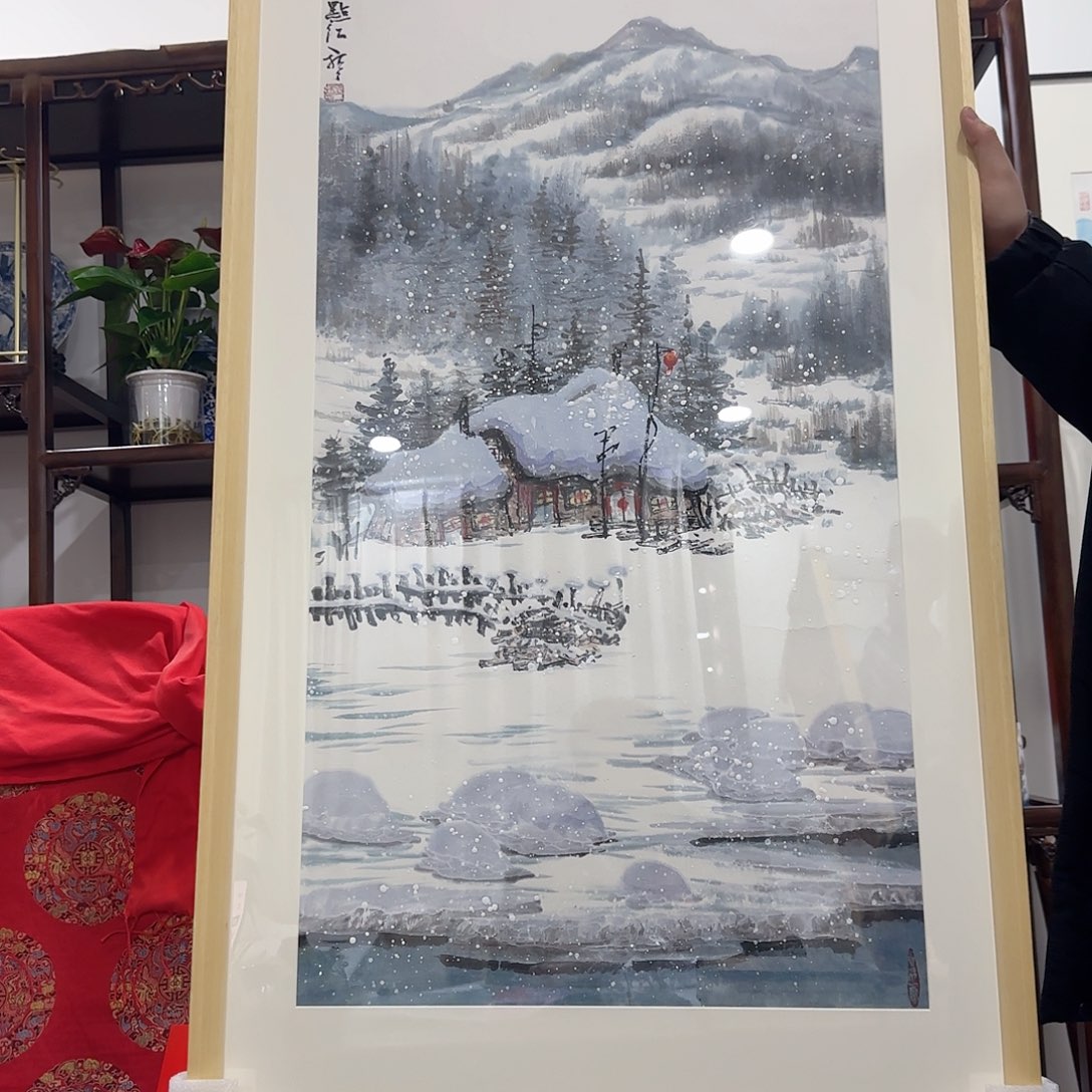 国画艺术家的作品